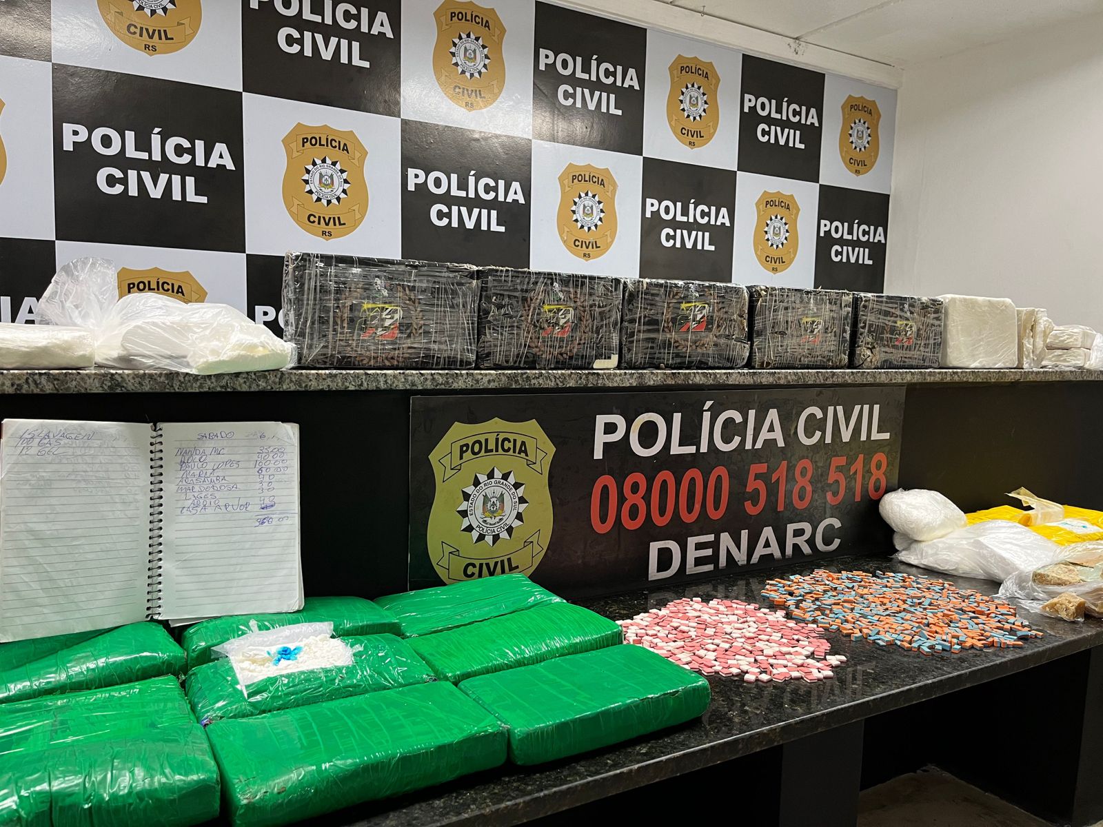 Pol Cia Civil Descobre Laborat Rio De Drogas E Causa Preju Zo De R