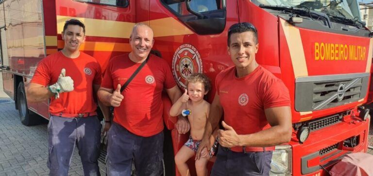 Criança de 3 anos tem braço sugado na piscina em Esteio