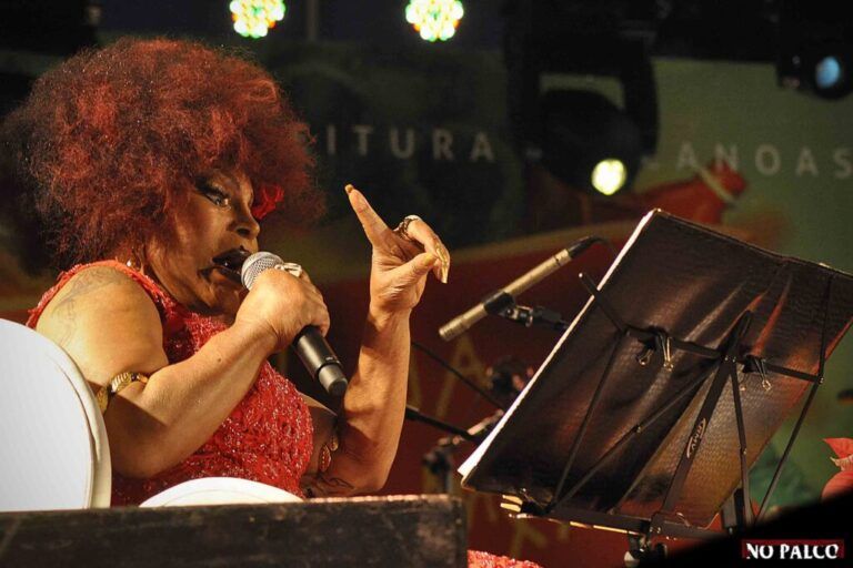 Elza Soares fez show em Canoas