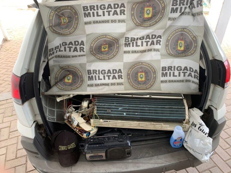 Dupla é presa após roubar ar condicionado em Sapucaia do Sul