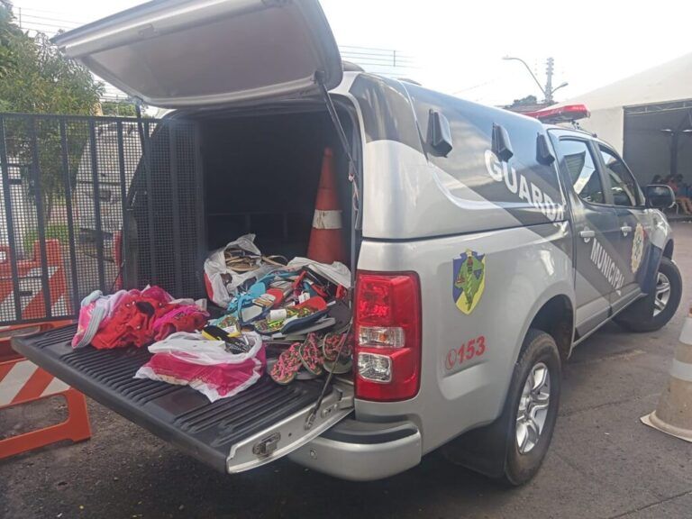 EM ESTEIO | Três mulheres são presas por furtar mais de 70 pares de chinelos