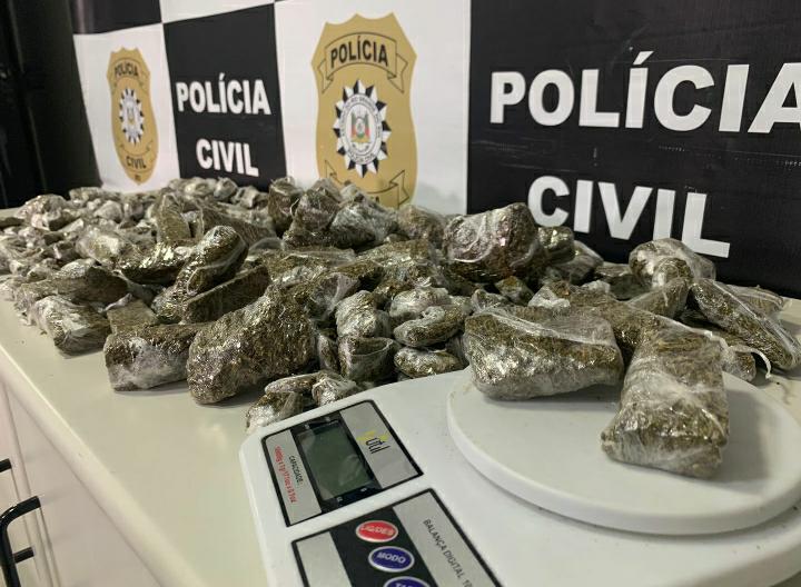 ESTAGIÁRIA DO CRIME | Polícia flagra adolescente trabalhando em “mini fábrica” de drogas