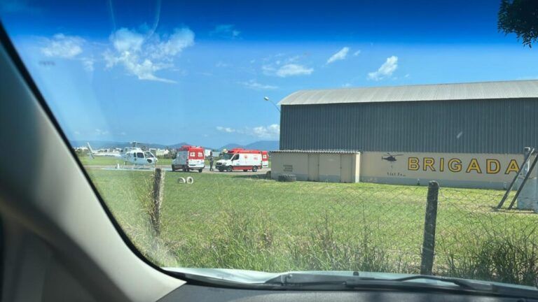 Cai helicóptero da Brigada Militar; Dois oficiais estão feridos