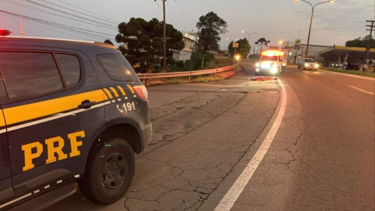 Homem morre atropelado na BR-116 e motorista foge sem prestar socorro