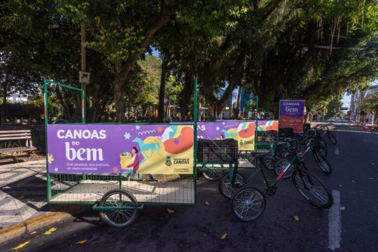 SEM CARROÇAS EM CANOAS | Recicladores ganham triciclos da Prefeitura