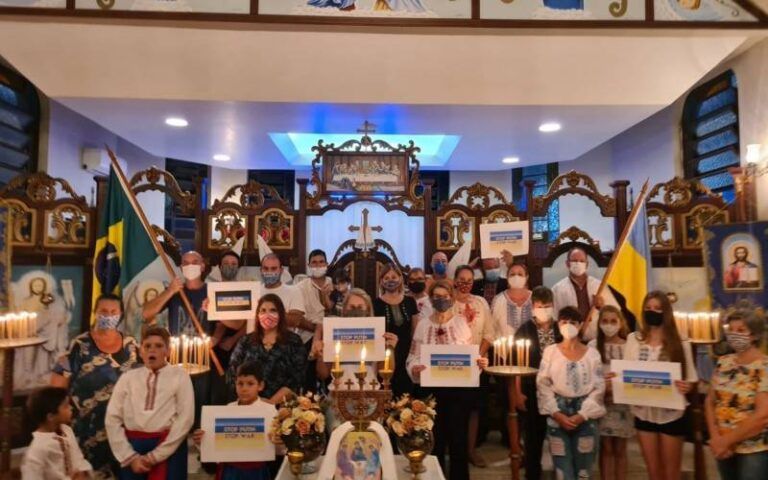 Comunidade Ucraniana de Canoas está triste e assustada com ataques da Rússia