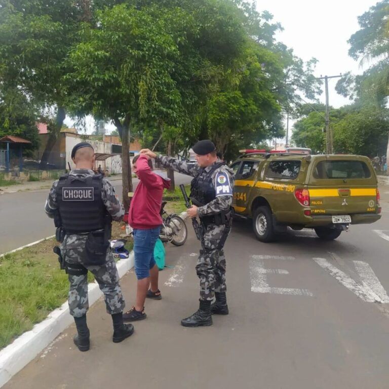 Choque da Brigada Militar reforça policiamento em Canoas