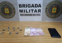 GOLPE NO CRIME | Brigada manda três traficantes de Nova Santa Rita para a cadeia