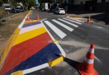 SEGURANÇA E EDUCAÇÃO | Faixas de pedestres coloridas começam a ganhar as ruas de Canoas