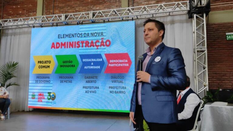 Prefeito de Nova Santa Rita anuncia mais de R$ 75 milhões em investimentos
