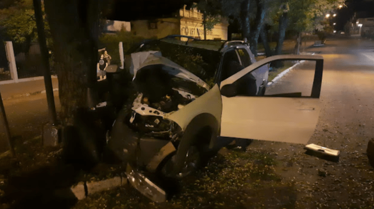 TRÂNSITO FATAL | Carona morre após motorista bater em árvore