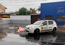URGENTE CANOAS | Ciclista morre após ser atropelado por ônibus