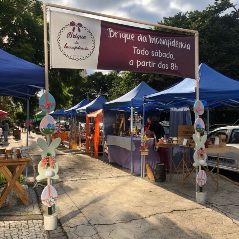 CANOAS | Brique da Inconfidência terá feira noturna com shows e Coelha da Páscoa para as crianças