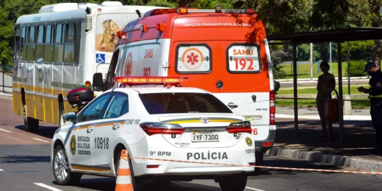 Idosa morre atropelada em parada de ônibus
