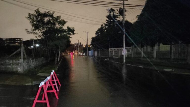 Alguns bairros de Canoas já estão luz; 44 mil clientes da RGE estão às escuras