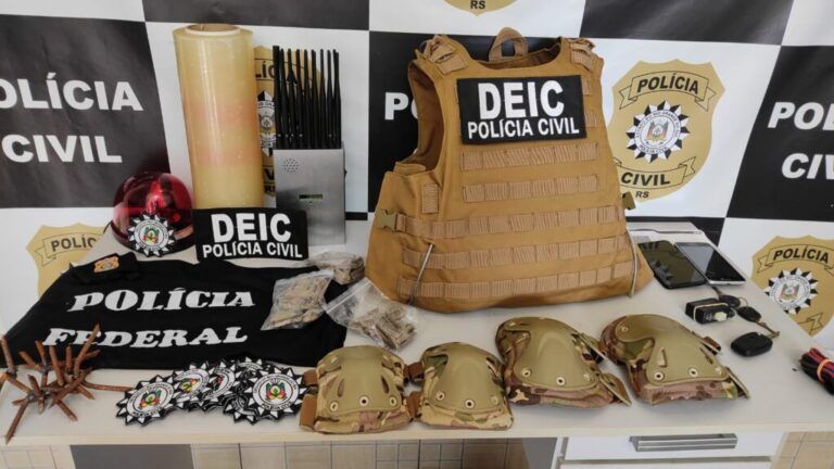 Quem são os dois presos no depósito em Canoas usado por criminosos que assaltam bancos