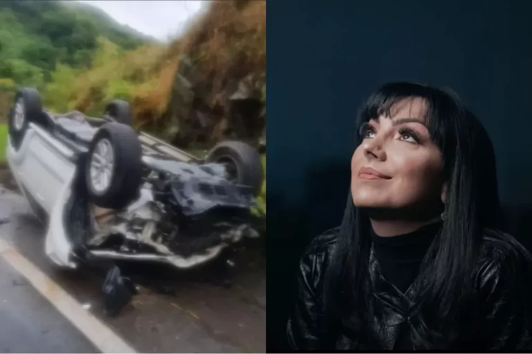 Cantora gospel sofre grave acidente