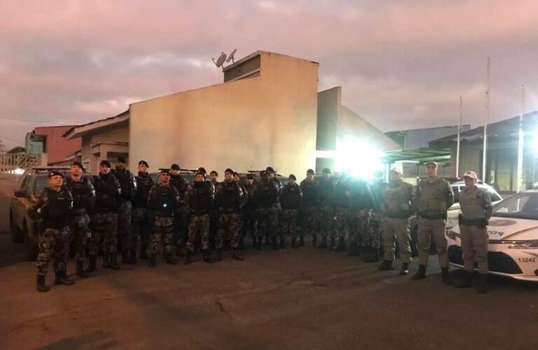 Batalhão de Choque da Brigada Militar reforça policiamento para prender criminosos em Canoas
