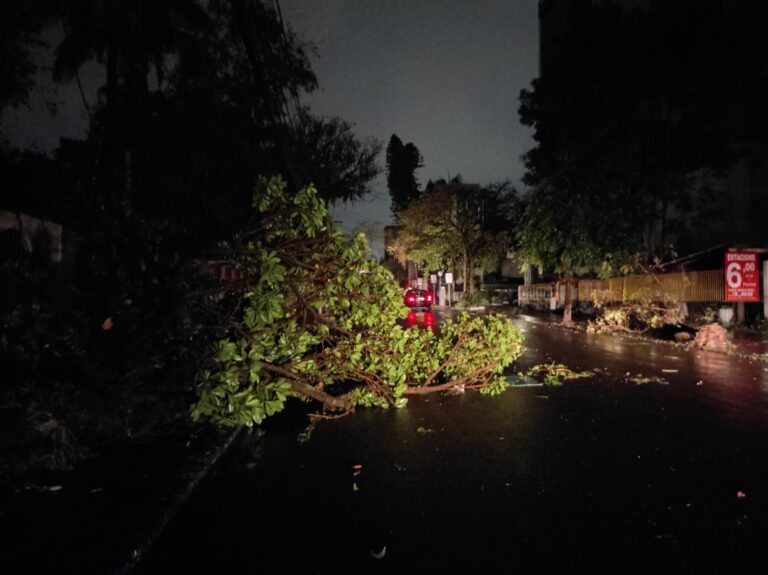 URGENTE CANOAS | Temporal de granizo deixa rastro de destruição e transtornos