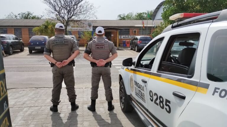 Brigada acaba com confusão no maior colégio eleitoral de Nova Santa Rita