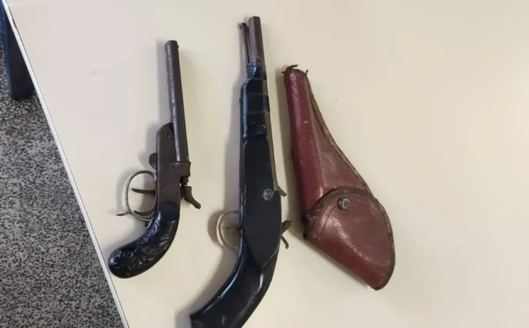 Criança de 3 anos leva armas na mochila para a creche