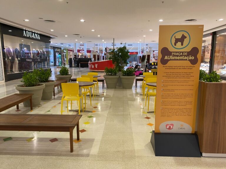 CANOAS | Shopping da cidade abre a primeira Praça de Alimentação para Pets da Região Metropolitana