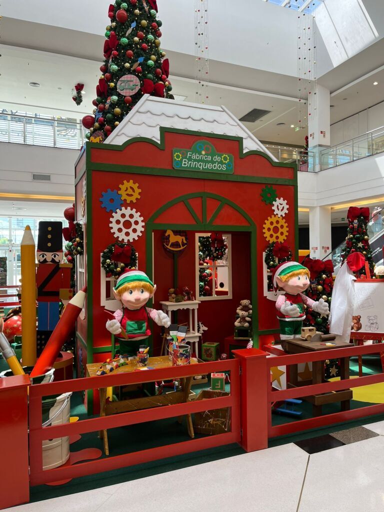 CANOAS | Shopping tem decoração de Natal interativa para todas as idades e vai sortear SUV zero km