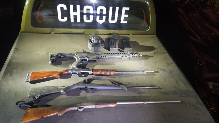 Brigada Militar prende dupla com arsenal de drogas