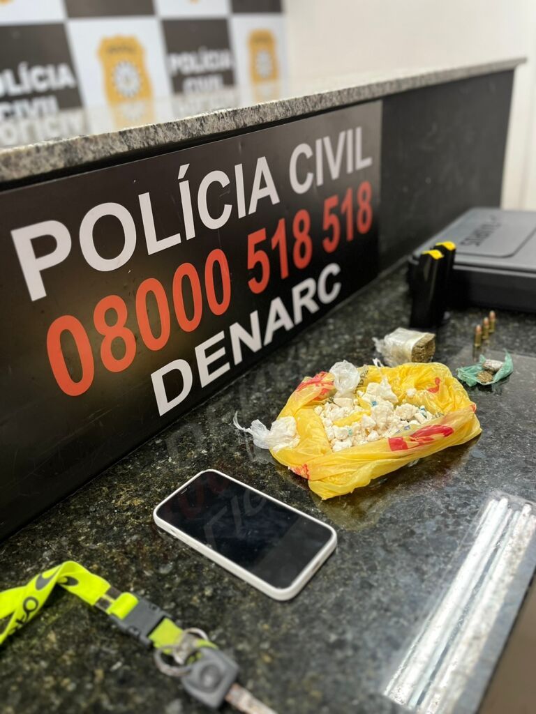 Polícia acaba com esquema de tele-entrega de drogas