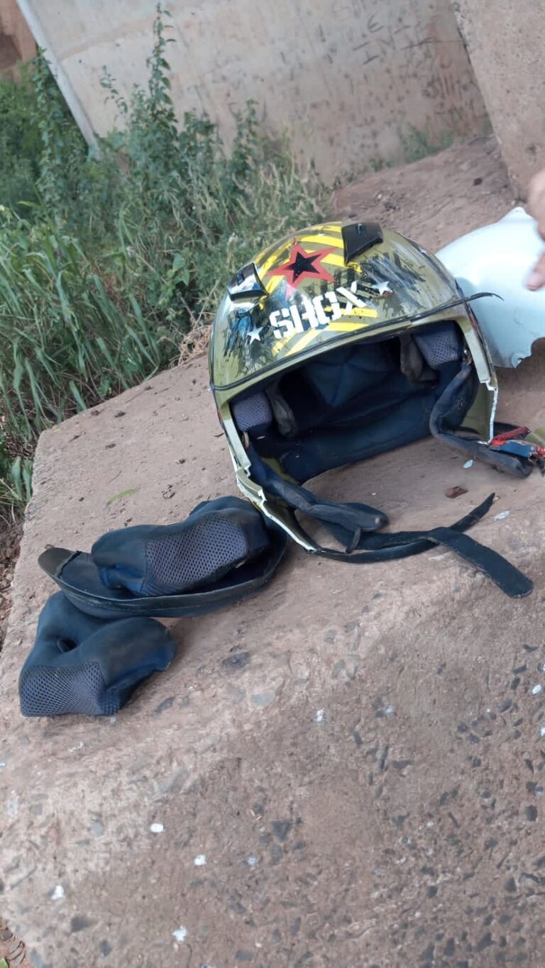 Moto, capacete e tênis de homem desaparecido em Nova Santa Rita são encontrados
