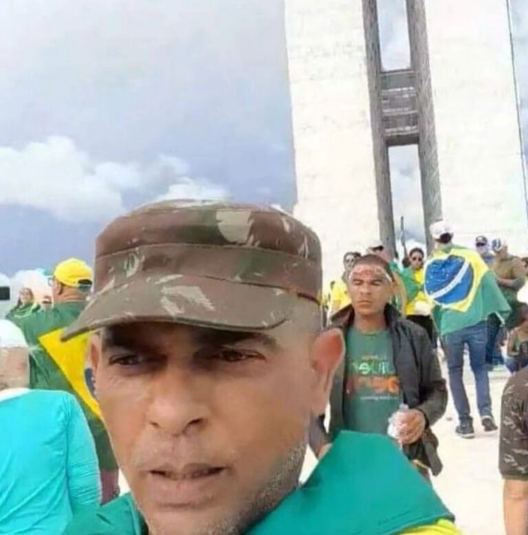 Mecânico de Nova Santa Rita que recebeu apenas 97 votos para vereador foi a Brasília para invadir Congresso Nacional