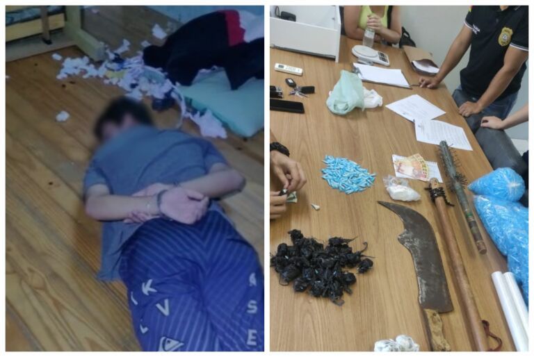 Polícia prende traficante e descobre casa de tortura