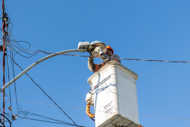Mais de 4 mil lâmpadas já foram trocadas nas ruas de Canoas