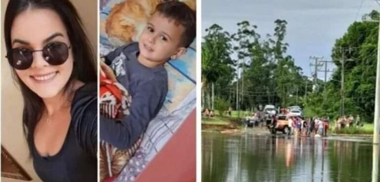 Tia e sobrinho de cinco anos morrem afogados