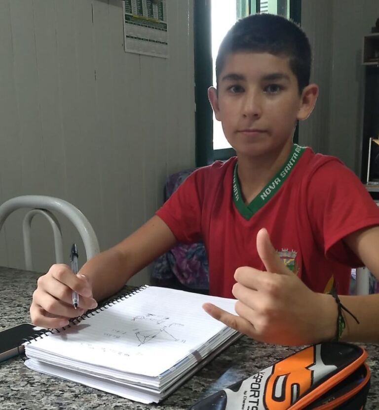 Aluno de Nova Santa Rita é destaque na Olimpíada Brasileira de Matemática