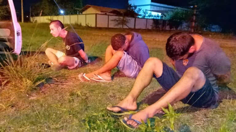Trio sai de Canoas para roubar em Esteio e acaba na cadeia