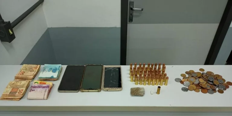 Traficante é preso após agredir esposa e sogra