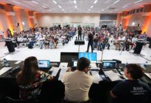 Mais de mil pessoas participam de audiência pública sobre o Porto Guará