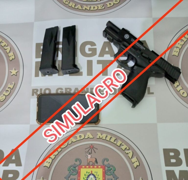 Homem é preso após ameaçar matar mulher e filho a tiros