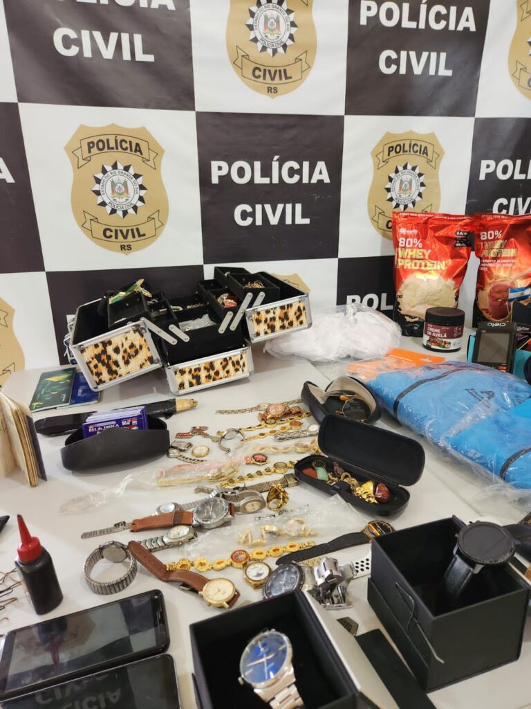 Mulher roubava até whey protein de residências em Canoas
