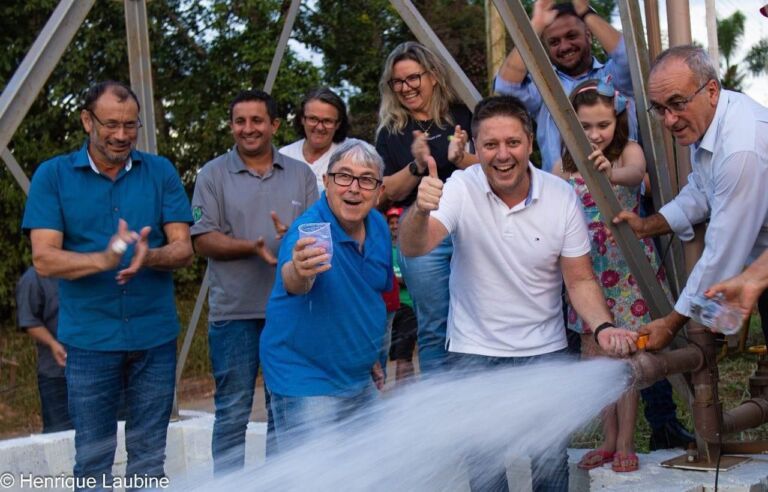 Nova Santa Rita agora tem rede de distribuição de água potável