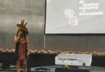 Tamikuã Txihi recebe Sarau A Arte Liberta na Toka da Onça