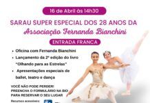 Sarau gratuito comemora os 28 anos da Associação Fernanda Bianchini
