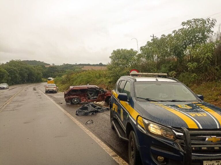 Idosa de 61 anos morre em acidente de trânsito
