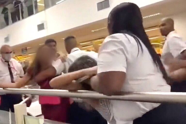 Três mulheres e três adolescentes causam confusão em mercado após roubar ovos de Páscoa