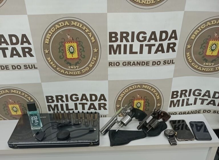 Trio é preso após invadir residência e fazer a ‘limpa’