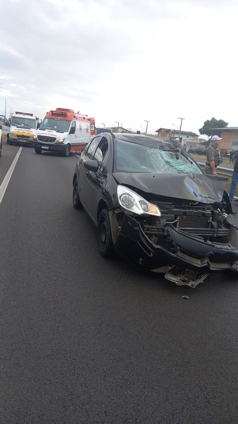 Pedestre morre atropelado na ERS-118 em Sapucaia do Sul