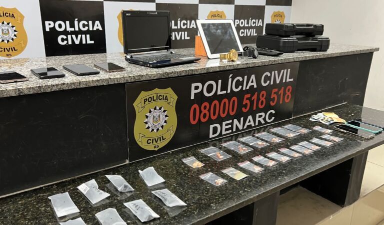 Polícia Civil prende traficante dentro de condomínio em Canoas