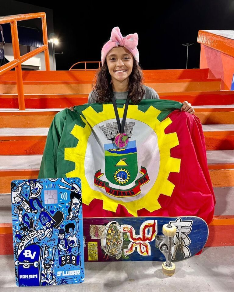 Jovem skatista de Canoas garante o 3º lugar em campeonato em São Paulo