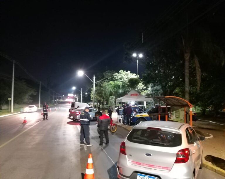 Blitz flagra mais de 10 motoristas bêbados em Canoas